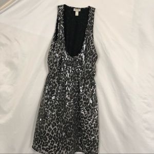 Rodart for Target Sequin Animal Print Dress Small